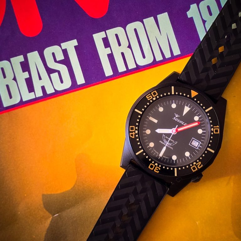 Squale 1521 crazy 88 PVD acrylic bezel 