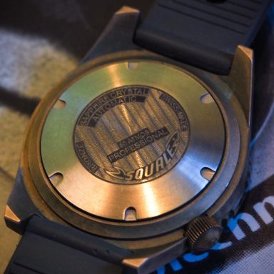 Squale 1521 Bronzo caseback