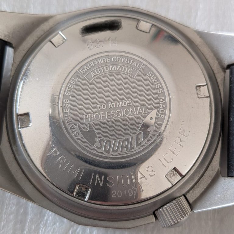 Squale 1521 50 Atmos DIGOS case back LE