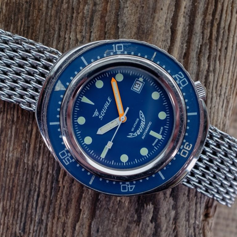 Squale 2002a buckshot blue