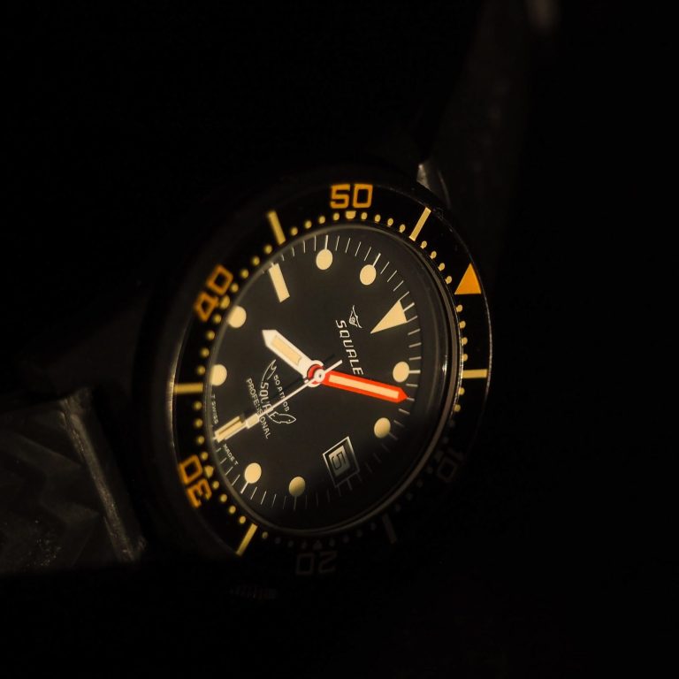 Squale 1521 PVD 1988 Tritium acrylic bezel
