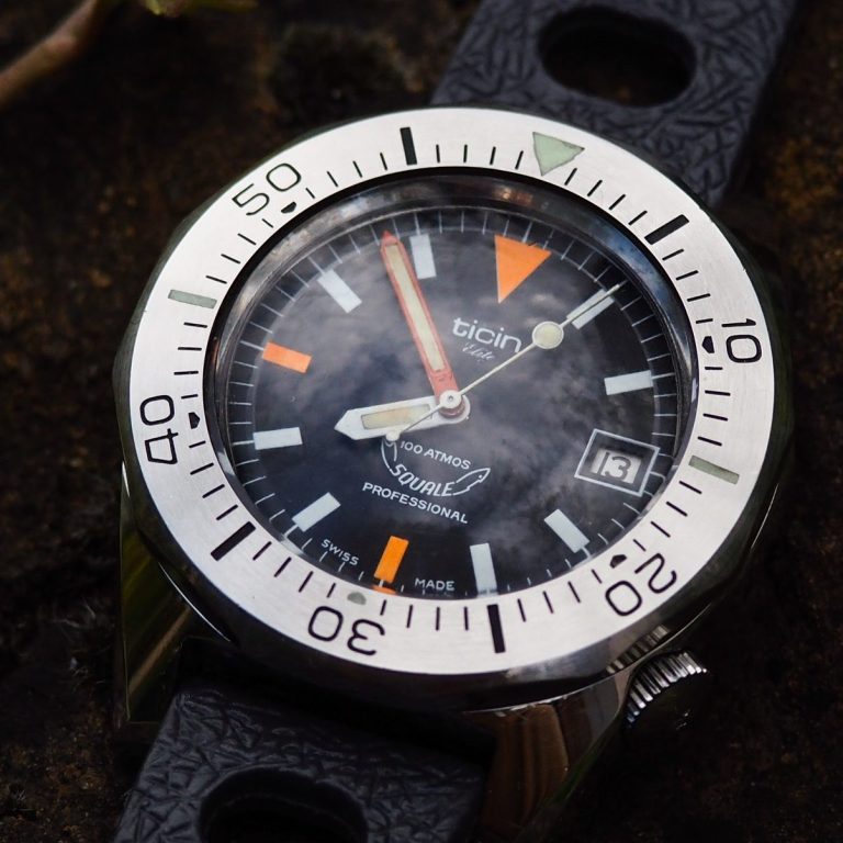 Squale Master Ricin Metal bezel 100 atmos