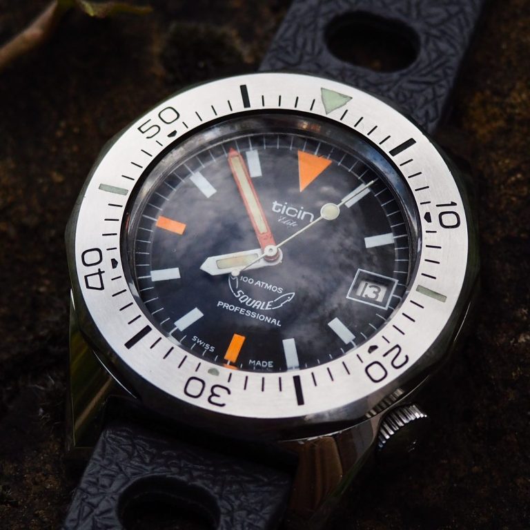 Squale Master Ricin Metal bezel 100 atmos