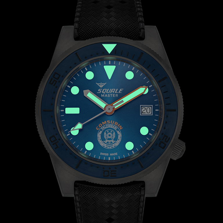 Squale Palombari Comsubin Master 120 Atmos lume