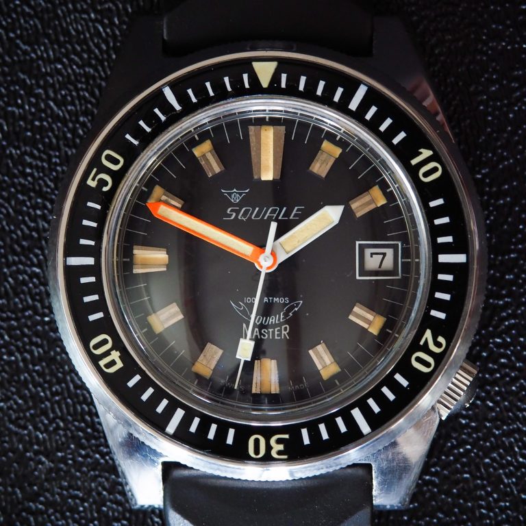 Squale Master Mystery 100 atmos Dodane bezel