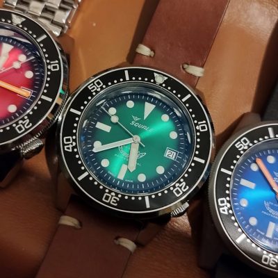 Squale 1521 Fumoso Red Passion Green Envy Blue Soliel