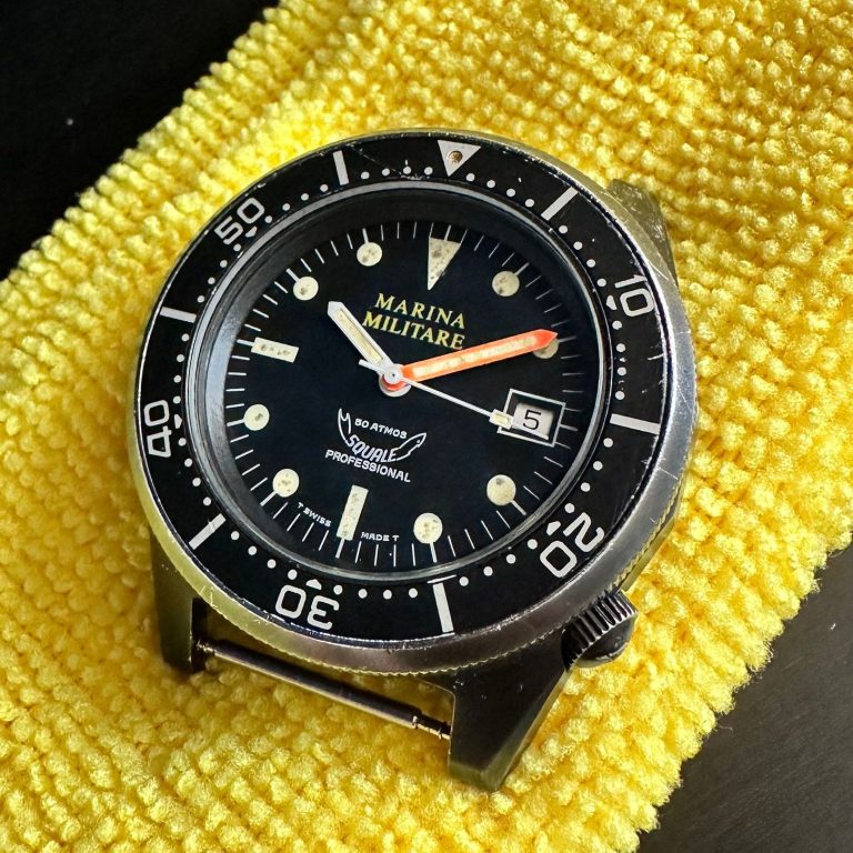 Squale 1988 polished steel 1521 rare crazy 88 50 atmos nato