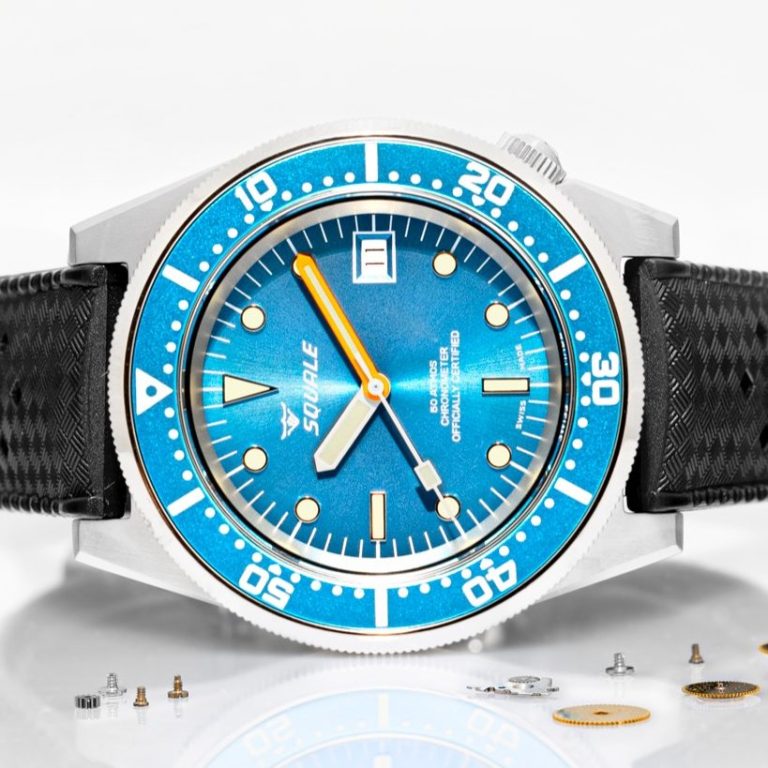 Squale 1521 blue COSC