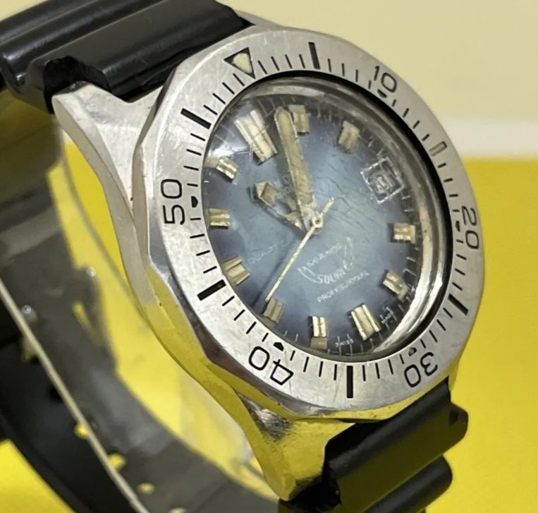 Squale metal bezel Master Blandford SA