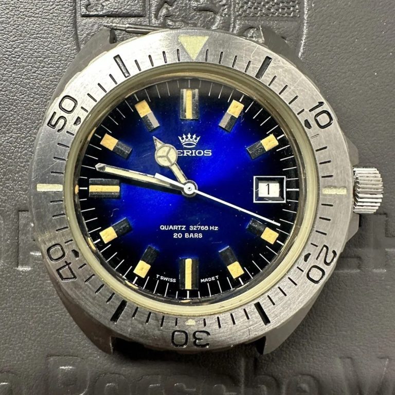 Berios Squale 1553 quartz metal bezel