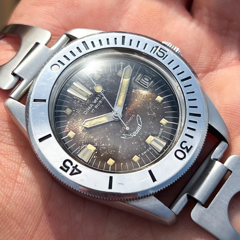 Squale Supermatic 1000m Master metal bezel Dima 